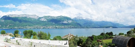 Un dernier regard panoramique sur le lac avant de rentrer...
